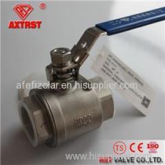 2PC PN64 Full Port Stainless Steel Floating Ball Valve