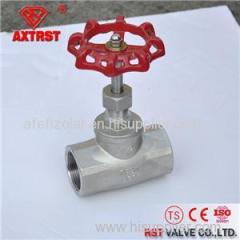 1/2~4'' Stainless Steel 200WOG API Screwed Ends Globe Valve(Z11W)