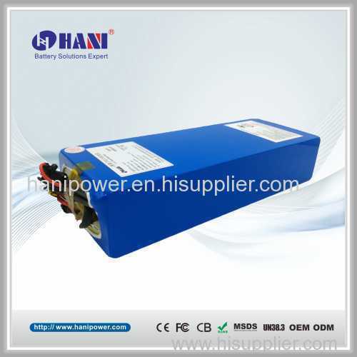 Harley Scooter Battery Pack 60V 20Ah 16S9P with Samsung Cell for Electric Motorcycle Battery 60V 20Ah