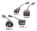 15 Amp 250V Hydrofarm Extension Cord Plug 3 Prong BAASP Male End Type