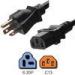 UL Listed IEC 60320 C13 Power Cord NEMA 6 - 20P With 14 AWG Cable