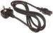 250 Volt PDU UK Appliance Power Cord IEC C15 BS 1363 Male End