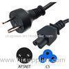 AFSNIT Denmark 3 Pin Plug to IEC C5 for Laptop Appliance Power Cord with DEMKO approval
