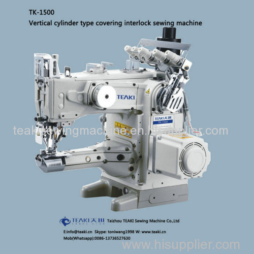 Industrial interlock sewing machine