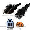 Japan Appliance Power Cord JIS 8303 Plug to IEC C13 With PSE JET Approval