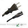 7A 125V 2 Prong Non Polarized Power Cord IEC 60320 C7 Female Japan JIS8303