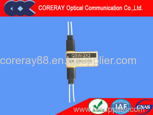 2X2 Mechanical fiber optic switch