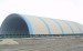 Light Gauge Steel Space Frame Arch Coal Shed