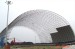 Light Gauge Steel Space Frame Arch Coal Shed