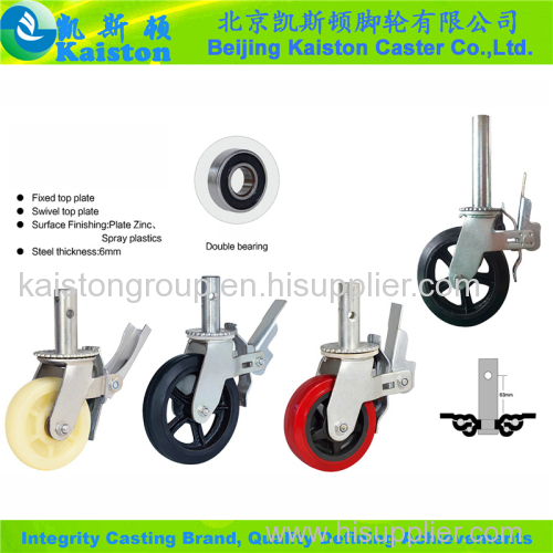 Kaiston manufactured scaffolding castors