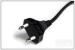 International Standard CEE Male 2 Pin Power Cord 2.5A AC With PVC Jacket