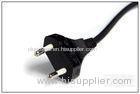 International Standard CEE Male 2 Pin Power Cord 2.5A AC With PVC Jacket
