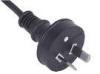 Molded 2 Prong New Zealand Power Cord 10A SAA AS 3112 With 2 Wires