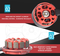 RT2205 2300KV Brushless Motor for FPV Drone Racing Quadcopter 2CW 2CCW