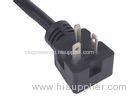 3 Pin 20 Amp NEMA 5 20PPower Cord Up Angle Industrial Generator Plug