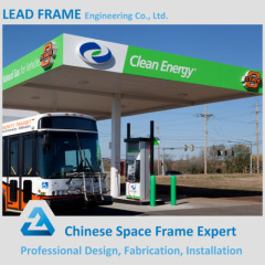 Strong Space Frame Structure Petrol Station from China