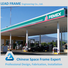 Strong Space Frame Structure Petrol Station from China