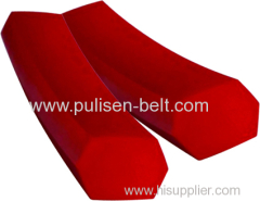 PU Double V-Belts Polyurethane Hexagonal V-belt