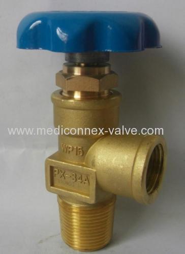 Argon cylinder valve PX34A