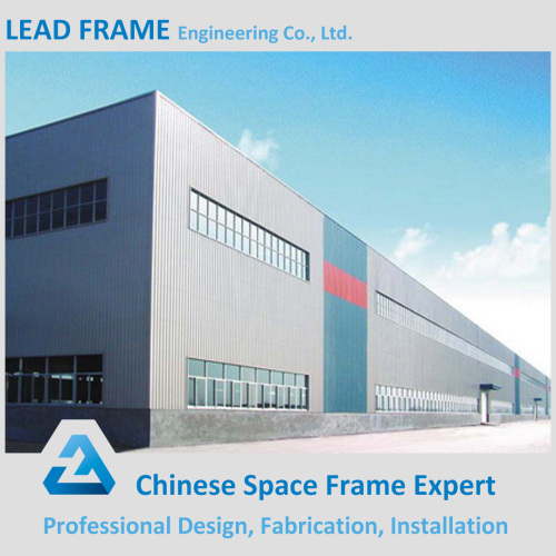 Attractive appearance space frame steel structure workshop