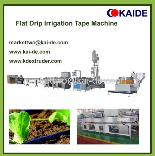 Flat Drip Irrigation Pipe Production Line