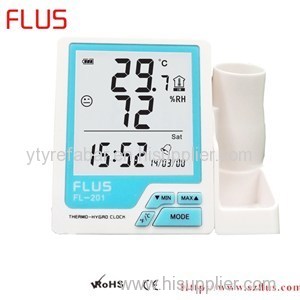 Digital Indoor Clock Thermo-hygro Meter