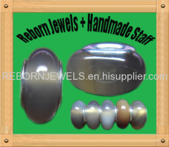 Natural jade large hole beads f european style and all diy jewelry making