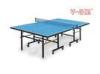 Durable Outside Ping Pong Table Single Folding With Aluminum Plastic Board