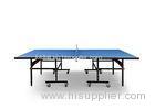 Strong Construction Indoor Table Tennis Table Movable With 18mm Table Top