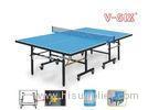 Economic Indoor Full Size Ping Pong Table Single Folding Movable Easy Install