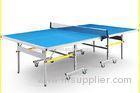 Single Folding Outdoor Table Tennis Table Standard Size Easy Install Movevable