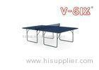 Entertainment Indoor Foldable Table Tennis Table Single Folding MDF With Wheels