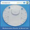 White Plastic Prototype Parts Injection Molding Service - Electric Table Fan Base