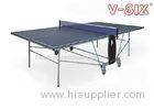 Movable Portable Foldable Table Tennis Table Safe With Wheels Size 125mm*4