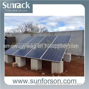 Highly Pre-assembled Solar Ground Mount Systems