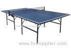 Blue Top Portable Table Tennis Table 2740*1525*760 Size With Multiple Density Fiberboard