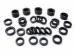 Single / Multi Cavity Plastic Precision Machined Components PEEK Material Ring Products