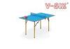 Different Color Kids Table Tennis Table Smaller Size Foldable Easy Install