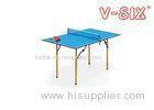 Different Color Kids Table Tennis Table Smaller Size Foldable Easy Install