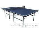 Foldable Portable Table Tennis Table Full Size Steel Material With 18 Mm Table Top