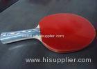 6mm Linden Plywood Table Tennis Rackets 1.8mm Sponge With Clear Reverse Rubber
