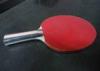 V-SIX Table Tennis Rackets Orange Sponge With Coloured Handle / Reverse Rubber