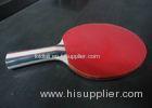 V-SIX Table Tennis Rackets Orange Sponge With Coloured Handle / Reverse Rubber