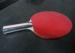 V-SIX Table Tennis Rackets Orange Sponge With Coloured Handle / Reverse Rubber