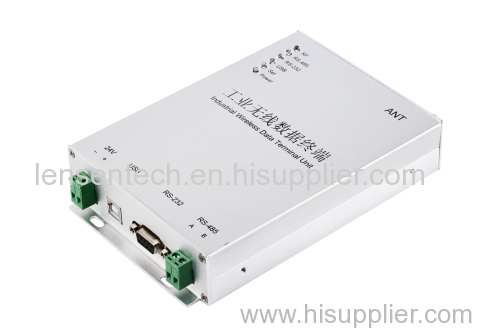 5W Data transceiver PLC Wireless Link radio modem 5km RS485 to Wireless PLC Wireless communication 24V power supply