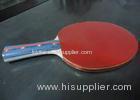 Double Reversed Rubber Table Tennis Rackets 6MM Poplar Plywood for Recreation