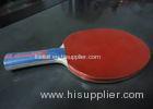 Poplar 6mm plywood Table Tennis Rackets Color Handle with Reversed ITTF Rubber