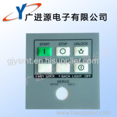 Keyboard seal for SMT machine