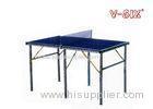 Single / Double Folding Kids Table Tennis Table Easy Install Movable 75*125*76 Cm Size