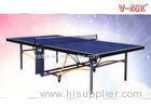 Indoor Foldable Table Tennis Table U Form Structure More Safely With Wheels